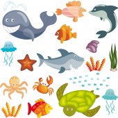 Ocean Set Wall Stickers