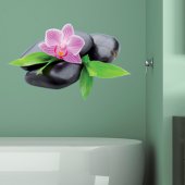 Orchid Pebbles Wall Stickers