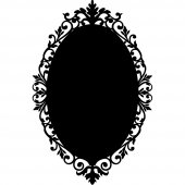 Ornament - Chalkboard / Blackboard Wall Stickers