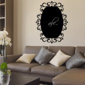 Ornament - Chalkboard / Blackboard Wall Stickers