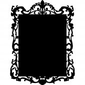 Ornament - Chalkboard / Blackboard Wall Stickers