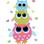 Owls Wall Stickers