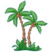 Palm Wall Stickers