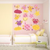 Patchwork Set Wall Stickers