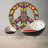 Peace and Love Wall Stickers