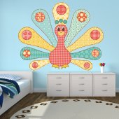 Peacock Wall Stickers