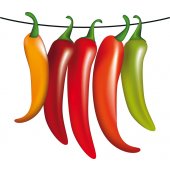 Peppers Wall Stickers