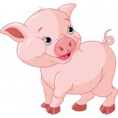 Pig Wall Stickers