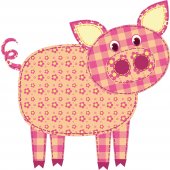 Pig Wall Stickers