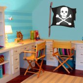 Pirate Flag Wall Stickers