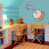 Pirate Hook Wall Stickers