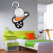 Pirate Hook Wall Stickers