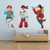 Pirate Set Wall Stickers