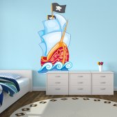 Pirate Ship Wall Stickers