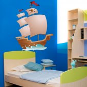 Pirate Ship Wall Stickers