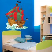 Pirate Ship Wall Stickers