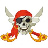 Pirate Wall Stickers