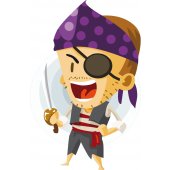 Pirate Wall Stickers