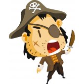 Pirate Wall Stickers