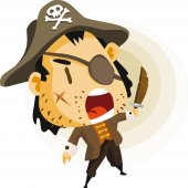 Pirate Wall Stickers