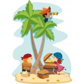 Pirates Island Wall Stickers