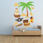 pirates Set Wall Stickers