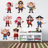 pirates Set Wall Stickers