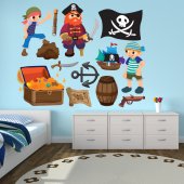 pirates Set Wall Stickers