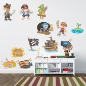 pirates Set Wall Stickers