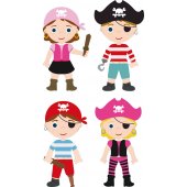 pirates Set Wall Stickers