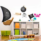 pirates Set Wall Stickers