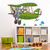 Plane Wall Stickers
