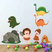 Prehistoric Set Wall Stickers