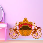 Princess Carriage Wall Stickers