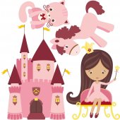 Princess Set Wall Stickers