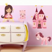 Princess Set Wall Stickers