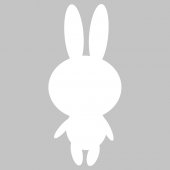 Rabbit - Whiteboard Wall Stickers