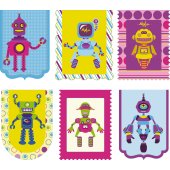 Robot Set Wall Stickers