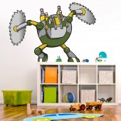 Robot Wall Stickers