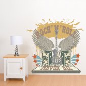 Rock'n'roll Wall Stickers