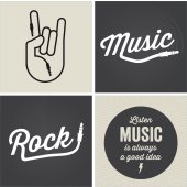 Rock Wall Stickers