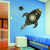 Rocket Wall Stickers