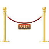 Rope VIP Wall Stickers