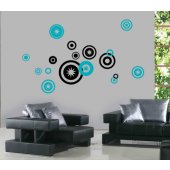 Round Set Wall Stickers