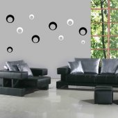 Round Set Wall Stickers