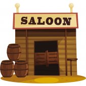 Saloon Wall Stickers