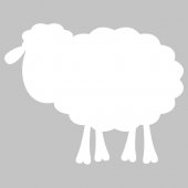 Sheep - Whiteboard Wall Stickers