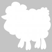 Sheep - Whiteboard Wall Stickers