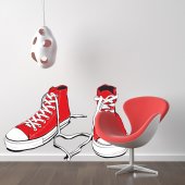 Shoe Wall Stickers