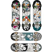 Skateboard Set Wall Stickers
